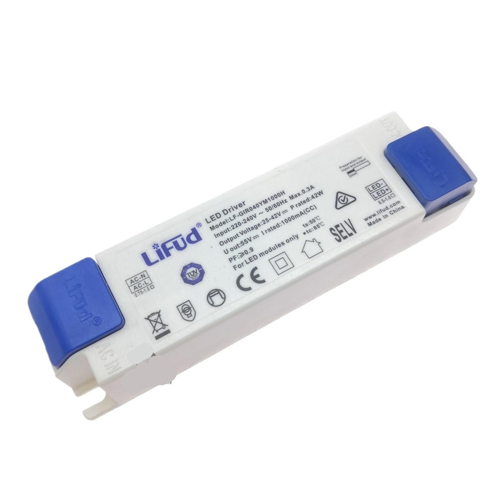 FCARUMIQP 1-5pcs LED Driver 30W-42W GIR040YM GIF040YS 800mA 850mA 900mA 950mA 1000mA 1050mA High PF Isolation Lighting(LF-GIR040YM1000H,1pcs)
