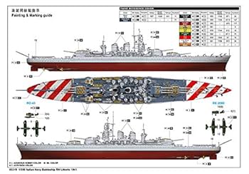 (未使用･未開封品)　トランペッター 1/350 イタリア海軍 戦艦ローマ アップグレードパーツ 7z28pnb Amazon | トランペッター 1/350 戦艦シリーズ イタリア海軍 戦艦