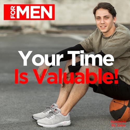 Image of ZEBA Notouchi Hands Free Sneakers for Men - No Bend Slip On Sneakers Design, All-Day Comfort - Slip Resistance, and Breathable Materials - Ideal Men Walking Shoes for Travel & Casual Wear