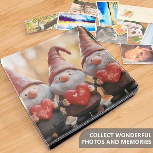 Álbum de fotos adhesivo Scrapbook DIY álbum día de San Valentín duendes encuadernador de 3 anillos libro de fotos 40 páginas 8x10 para recuerdos miniatura 5