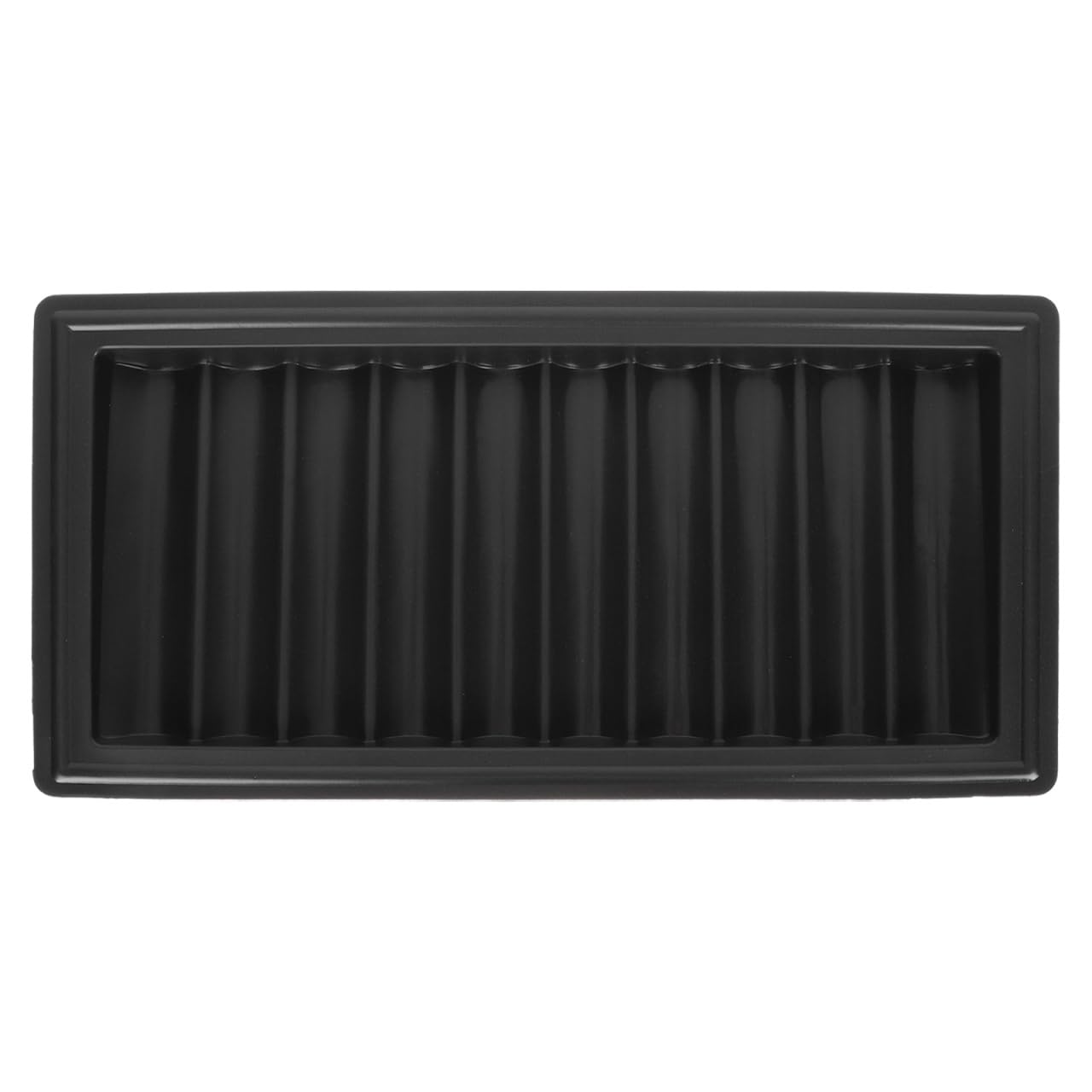 Toyvian Plateau de puces de poker pour table de poker - Plateau de rangement en plastique - 47 x 23 x 4 cm - Pour la maison et le magasin