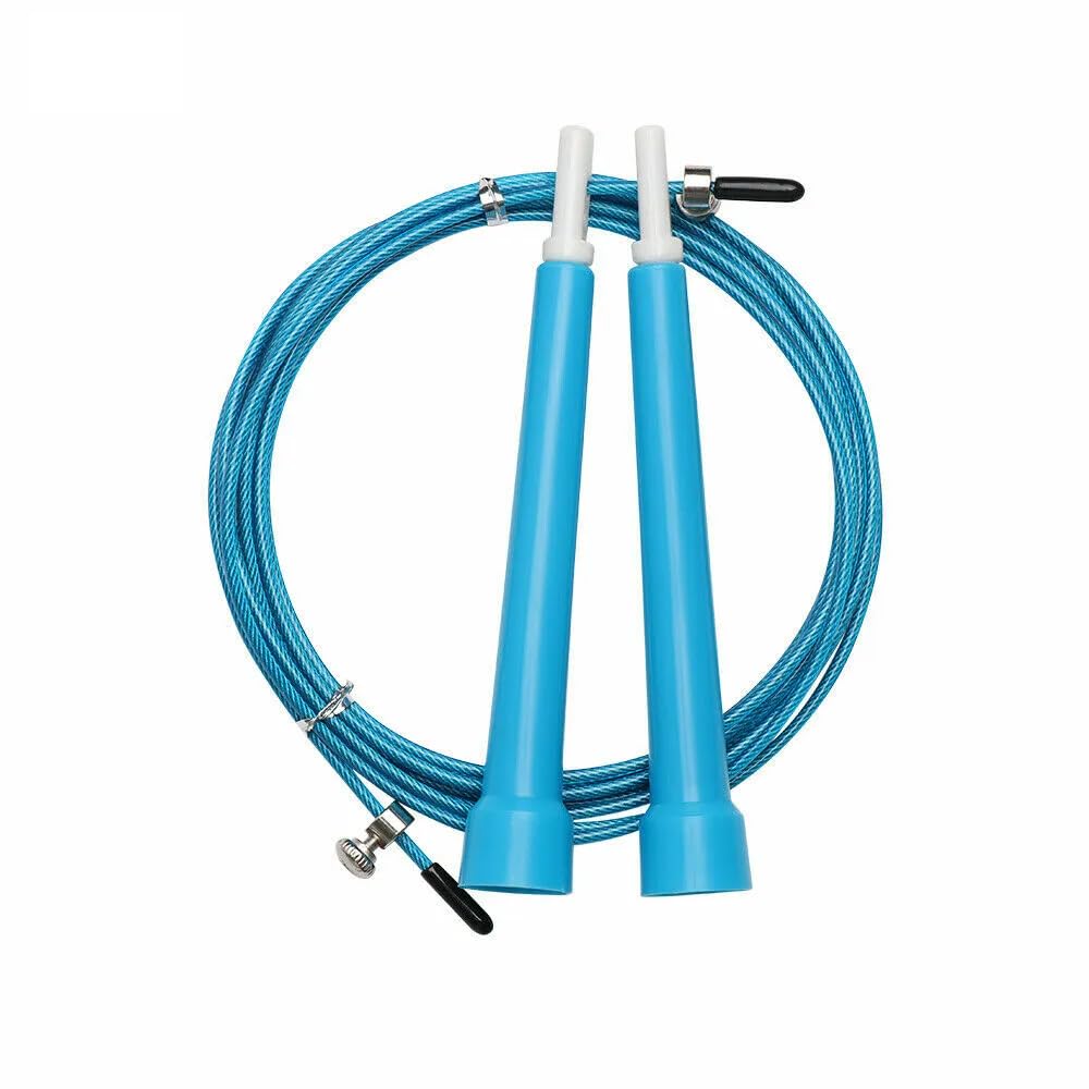 Plastic Speed Jump Rope, Blue