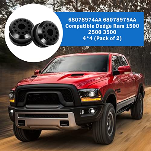 Blackhorse-Racing Transfer Case Shifter Linkage Bushing Grommet 68078974Aa 68078975Aa Transfer Case Control Lever Bushing Compatible With 02 10 Dodge Ram 1500 2500 3500 4X4 Pack Of 2 #TOP5