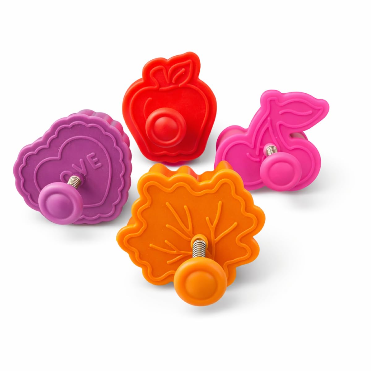 Mrs. Anderson’s Baking Pie Crust Cookie Cutters, BPA Free, Set of 4