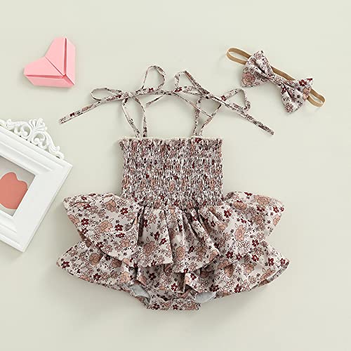 MA&BABY 0-6Y Summer Family Matching Outfits Sisters Romper Dress Brother Shirt Cute Floral Print Outfits Sets3