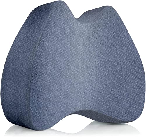 Cojín de posicionamiento ortopédico de espuma viscoelástica | Cojín para las rodillas y pierna | Funda térmica de secado rápido | Cojín ergonómico para una postura idónea al dormir de lado