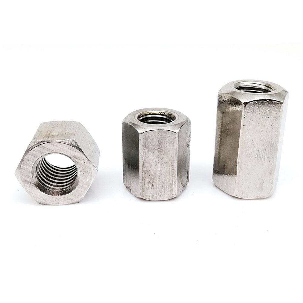 1 PZ M5 M6 M8 M10 304 In Acciaio Inox A2-70 DIN6334 Esagonale Esagonale Estendere Asta Lunga Dado Di Accoppiamento Connettore Giunto Tubolare Dadi (Color : M10x17x22mm - Foto 12