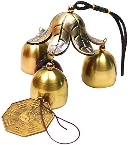 Patgoal Memorial Wind Chimes Antique Copper Lucky Christmas Wind Chimes Outdoor Sympathy Windchimes Outdoors Home Decoration, Gifts for Neighbors