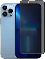 Película de Vidro 3D Privacidade Anti Spy para iPhone 16 Transparente, com Proteção de Tela+kit Aplicação