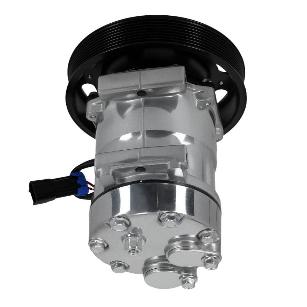 Air Conditioning Compressor SD7H15 Compatible with Volvo VNL VNM 2008 2016 Mack LEU Replacement for 20721587