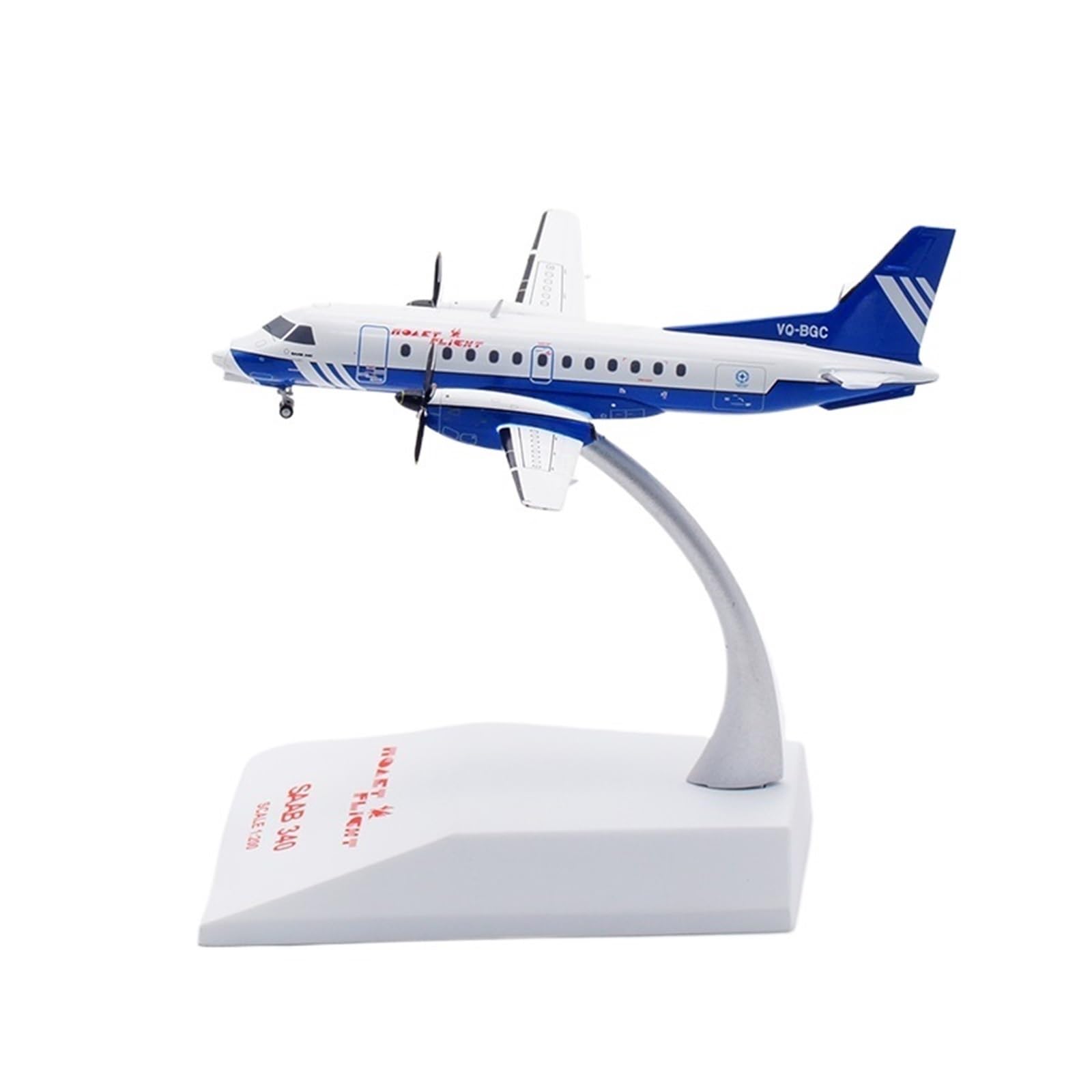 Miniatura de avión Saab 340 escala 1/200 ideal para regalar 8
