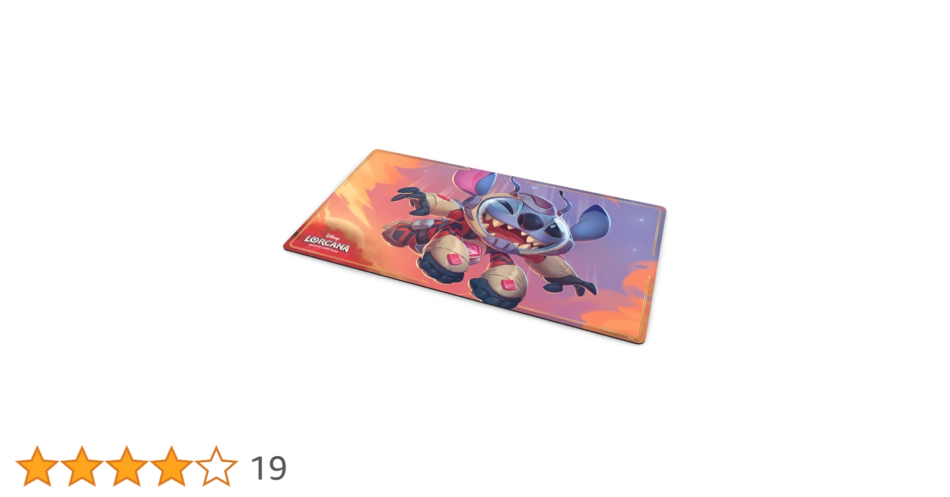 ラスト1点　ロルカナ　スティッチ　champion プレイマット　【新品】 ラスト1点 ロルカナ スティッチ champion プレイマット 【新品