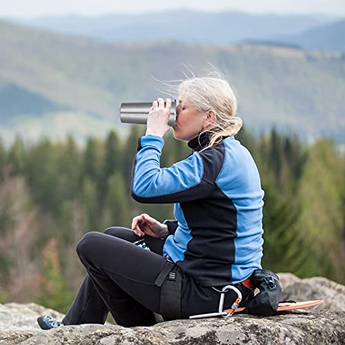 VEGOND-20oz-Tumbler-Bulk-with-Lid-and-Straw-12-Pack-Stainless-Steel-Vacuum-Insulated-Tumbler-Double-Wall-Coffee-Cup-Travel-Mug-Stainless-Steel