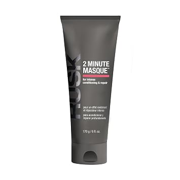 RUSK 2 Minute Hair Mask - Deep Conditioning Hair Repair Treatment for Color-Treated & Damaged Strands - Helps Reduce Breakage, Frizz & Split Ends with P3 Technology 12 fl oz