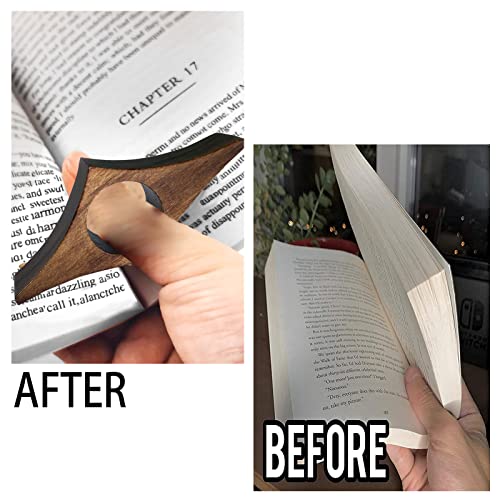 Wooden Thumb Book Page Holder - Image 4
