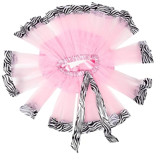 Falda de tutú para niñas con malla de tul capas para bailar