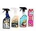 Ma-Fra, Set Trattamento 3 in 1 PLASTICHE - Glass Cleaner - Tessuti Insieme 7 Panni Microfibra Multiuso 30x35 cm