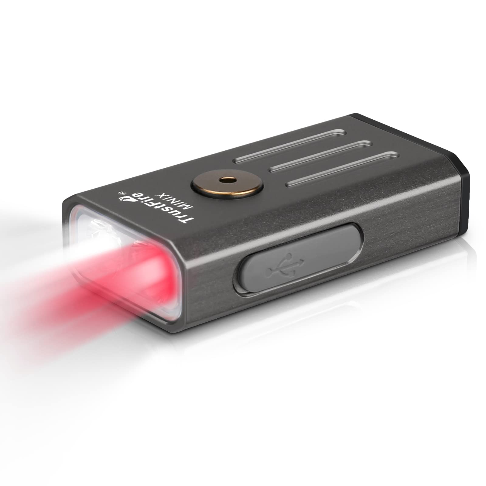 Piccola Torcia A LED, Mini Moschettone, Portachiavi, Luce Di Emergenza Super Luminosa 3 Modalita Torcia Stroboscopica Piu Potente Confezione Da 4 86318082
