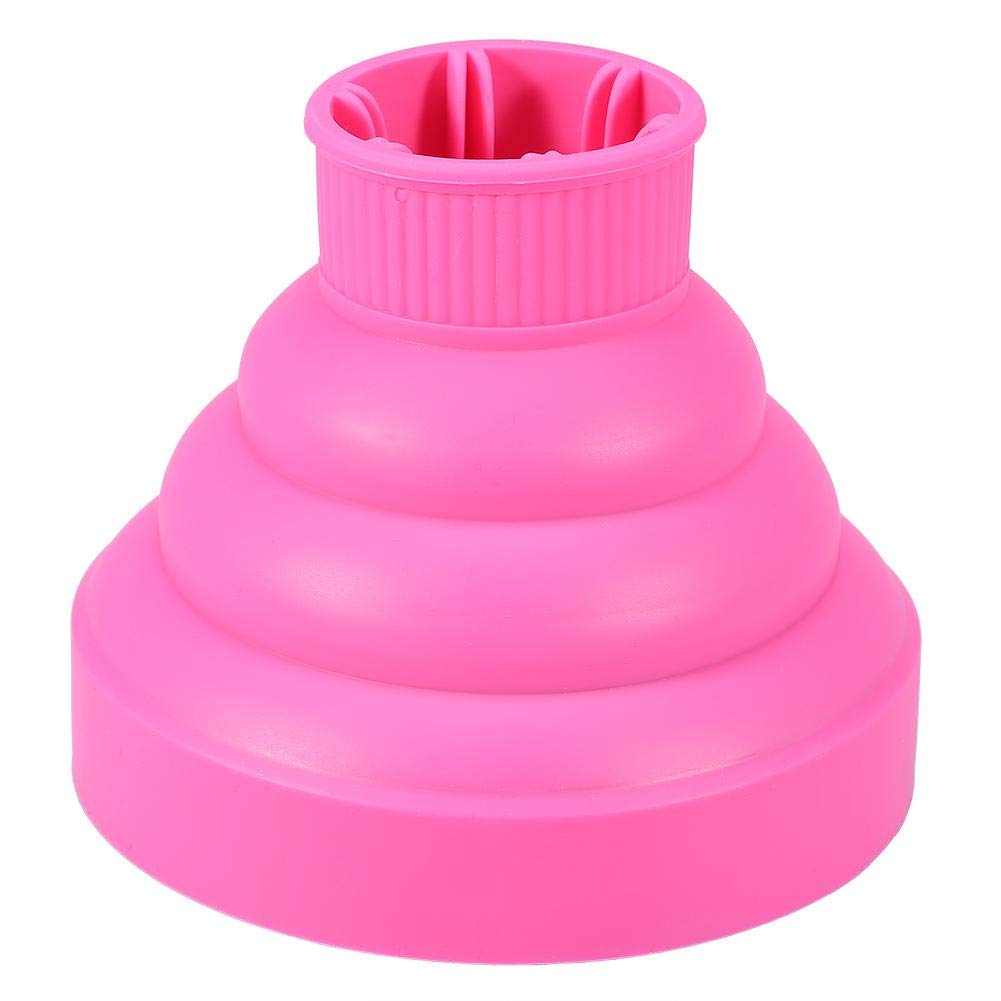 Foldable Hair Dryer Cover, 5 Colors Professional Hair Blower Diffuser Attachment Hairdressing Salon Styling Tool()