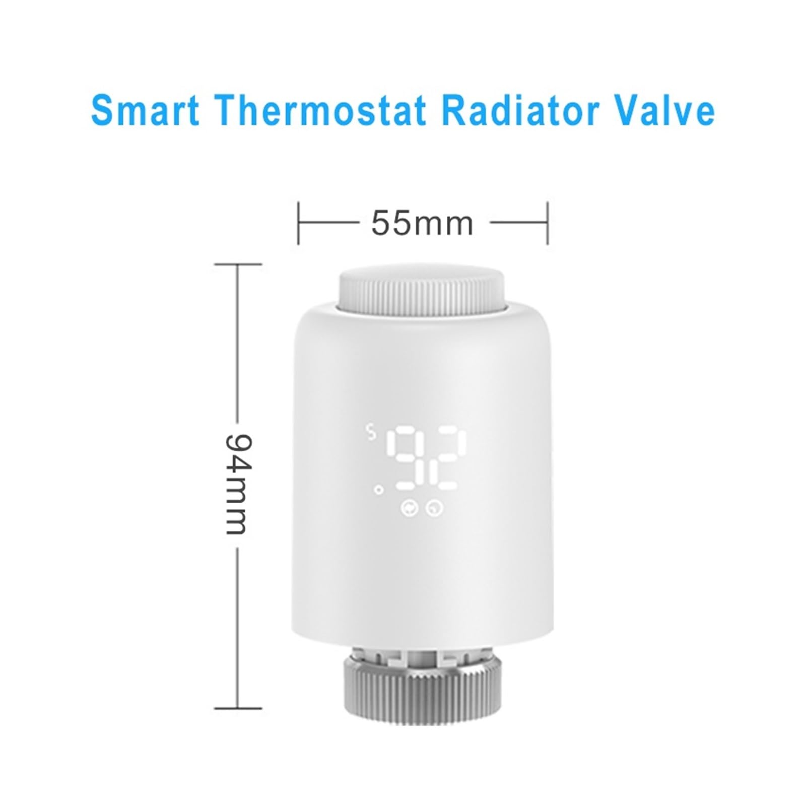 Supporto For Regolatore Di Temperatura Della Valvola Termostatica Smart TRV For Termostati For Radiatori Regolazione Automatica(2pcs)