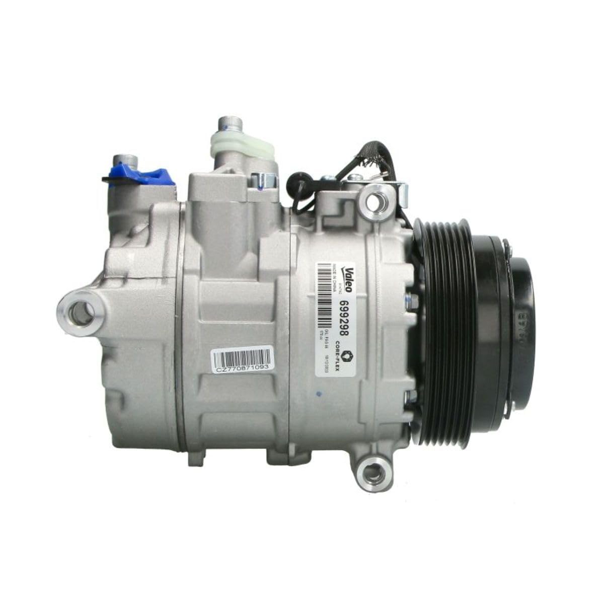 Valeo Kompressor, Klimaanlage, vorgefüllt mit Öl, 699298