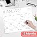 GuassLee Desk Calendar 2026, 12-Month Desk Calendar from Sept. 2025 to Aug. 2026, 14