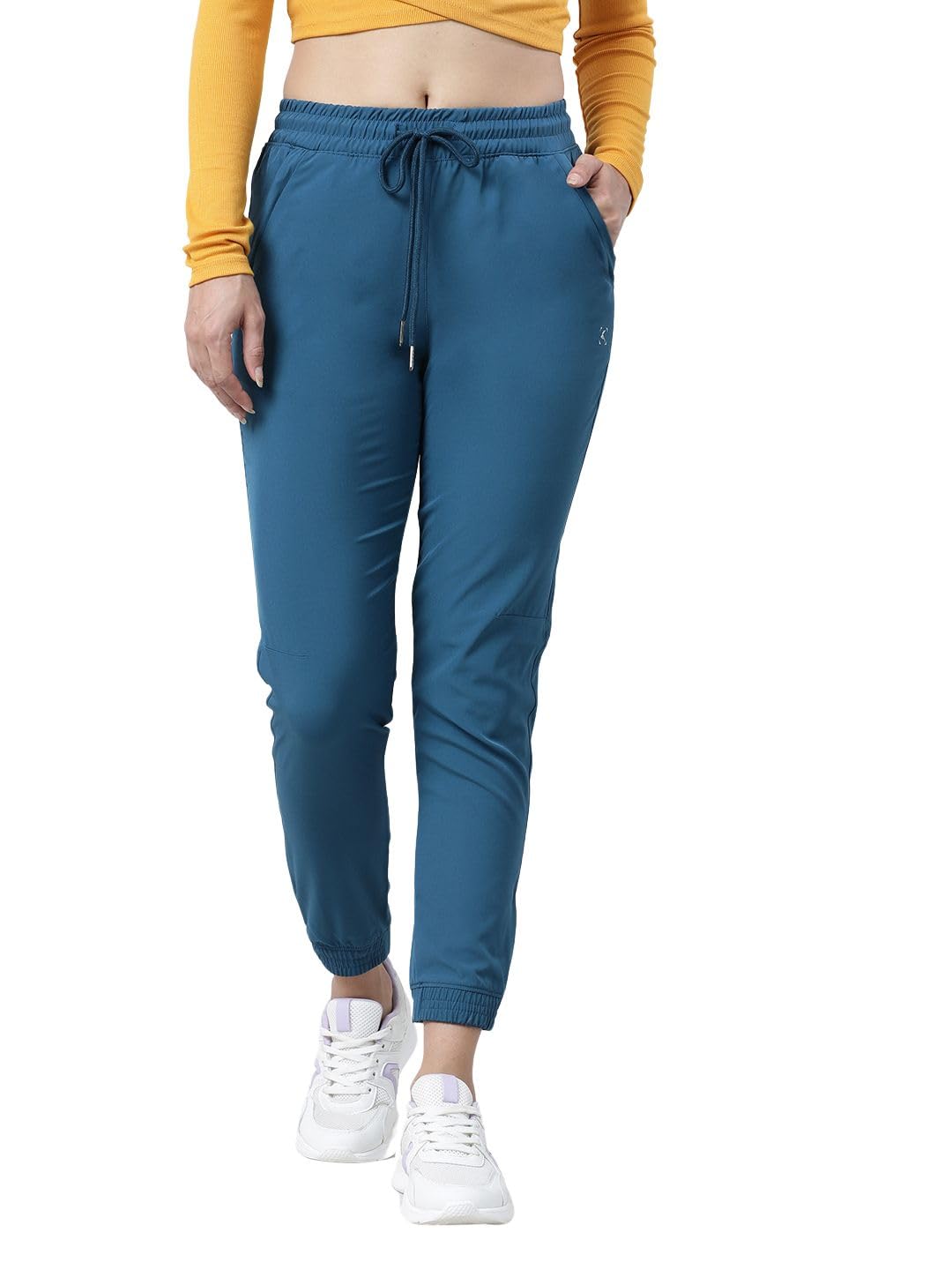 Lovable Womens Polyester Spandex Drawcodes Waistband Double Pocket