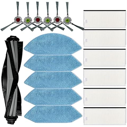 18-teiliges Zubehör-Set für Ecovacs Deebot OZMO U2 DGN22 U2 Pro Roboter-Staubsauger Cover
