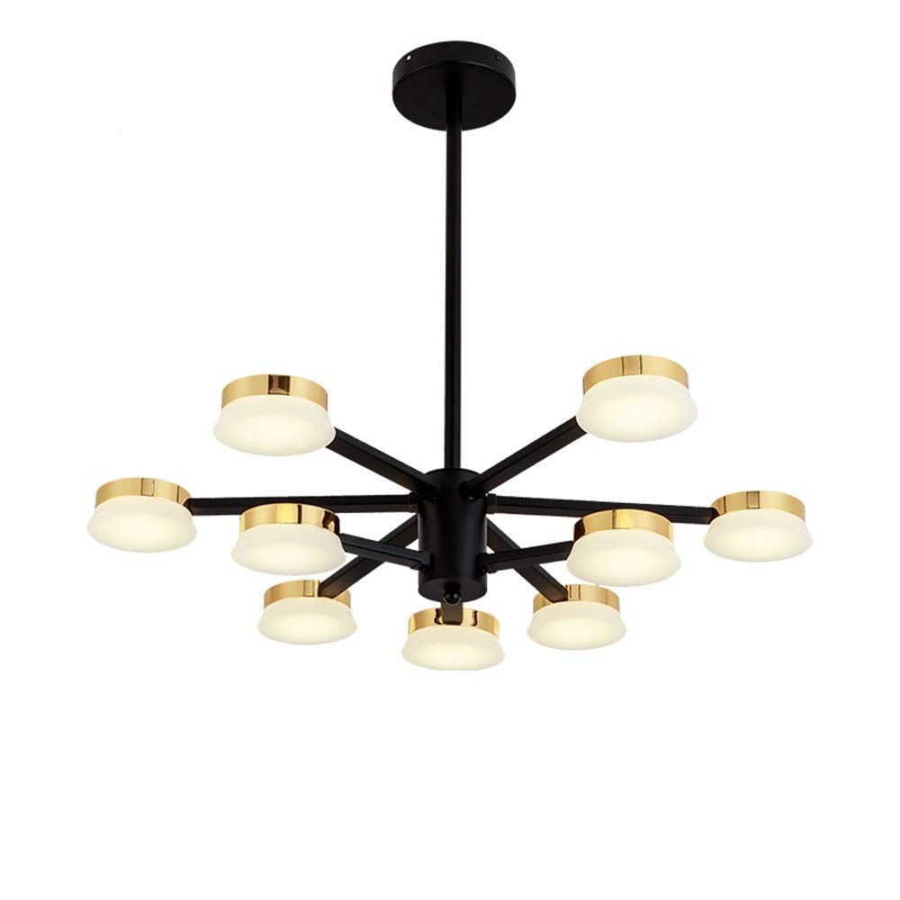 9 Têtes Led Éclairage de Fer Personnalité Créative Chandelier Livrée Lydre Chambre À Manger Chambre Dinomage de Salon Appareil D'Éclairage de La Lampe
