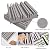 TroyStudio Self-adhesive Acoustic Foam Panels, 12 X 12 X 2 Inches 6 Pcs Broadband Sound Absorbing Foam, Dense Soundproof Padding Tile, Recording Studio Foam Absorber, Groove Decorative Wall Panel
