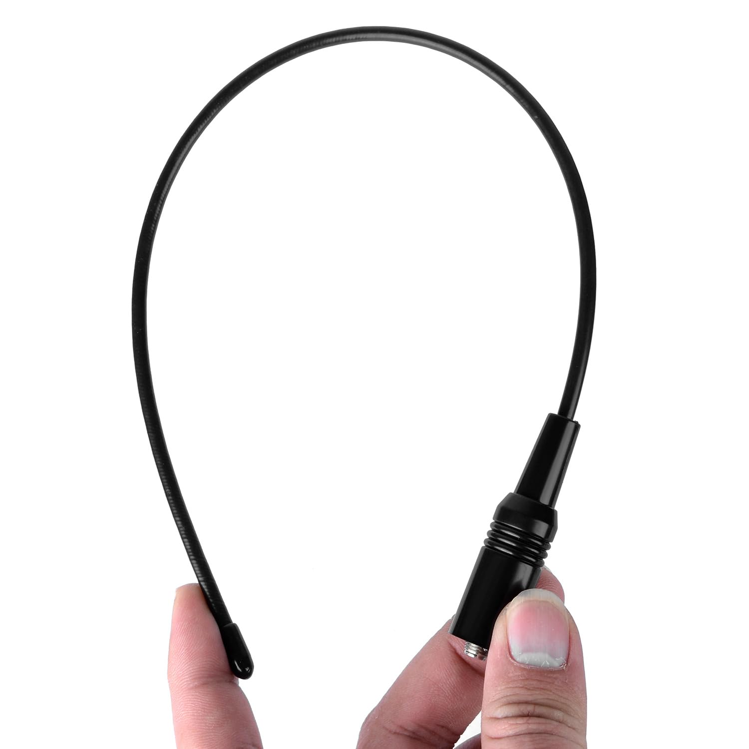 Dual Band VHF 136-174MHz UHF 400-470MHz SMA-Female Antenna for Walkie-Talkie Ham Radio Handled Two Way Radio Kenwood Baofeng Antenna 3dBi 15.6 Inch (2-Pack)