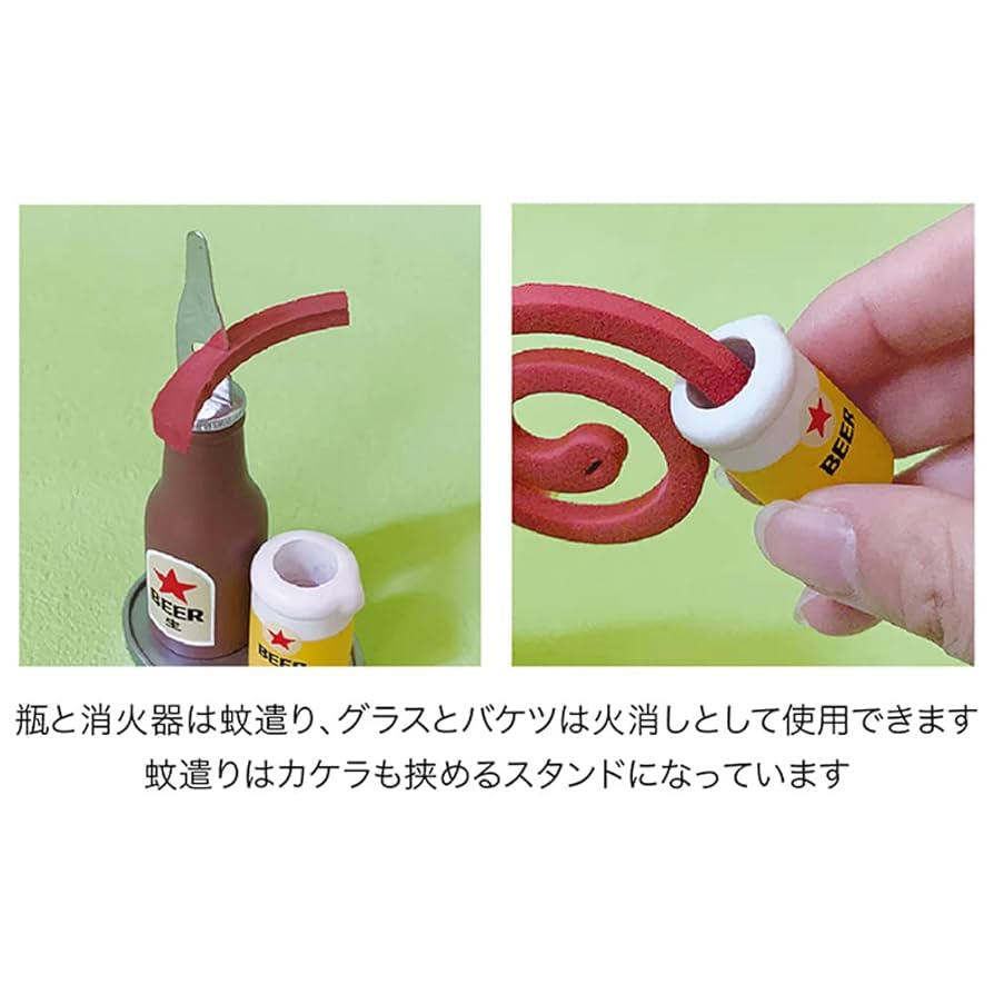 Amazon.co.jp: デコレコーポレーション 蚊遣り&火消しマスコット