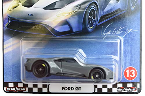 Mattel Hot Wheels Boulevard Ford GT Gris miniatura 2