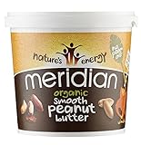 Meridian Foods Organic Peanut Butter, 1000 g, Smooth
