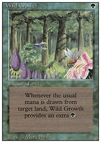 Magic: the Gathering - Wild Growth - Revised Edition