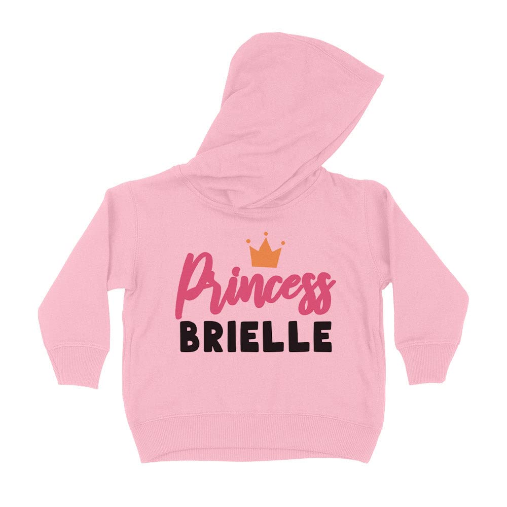 Princess Brielle Kids Hoodie Sweatshirt Toddler 4T Light Pink