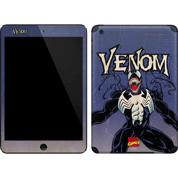 Skinit Decal Tablet Skin Compatible with iPad mini (1st & 2nd Gen) - Officially Licensed Marvel Classic Comics Venom Design