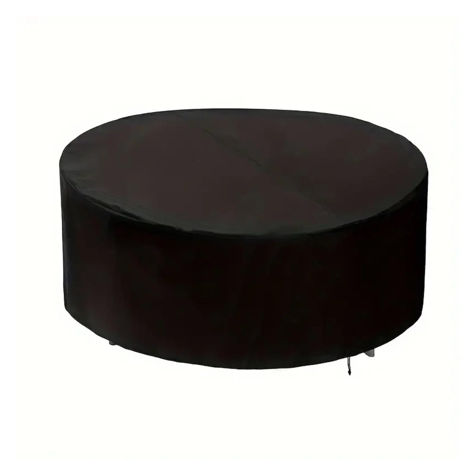 Housse de table ronde de jardin 188x84cm imperméable pour mobilier extérieur