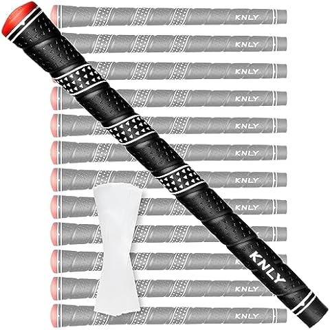 KNLY Wrap Golf Grips with Triangle Texture Cover