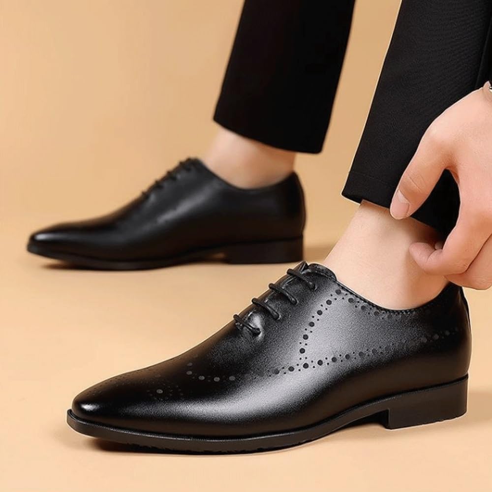 Men's Oxford Dress Shoes, Genuine Leather Formal South Korea Ubuy