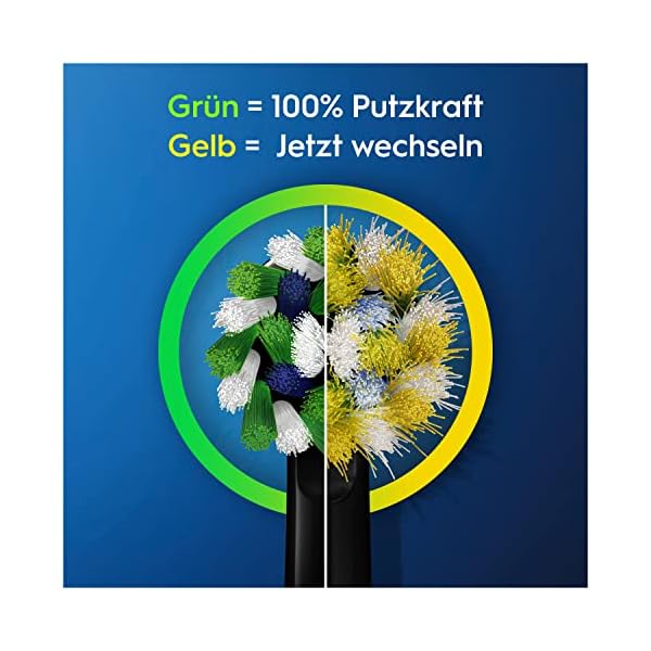 Oral-B CrossAction Aufsteckbürsten für elektrische Zahnbürste, 12 Stück, Mundreinigung mit CleanMaximiser-Borsten… – Bild 7