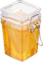 Vista 5 de Restaurantware Tarro Mason con tapa con abrazadera - Tarros Mason con tapa de gatillo - Almacena líquidos o productos secos Sirve postres, bebidas