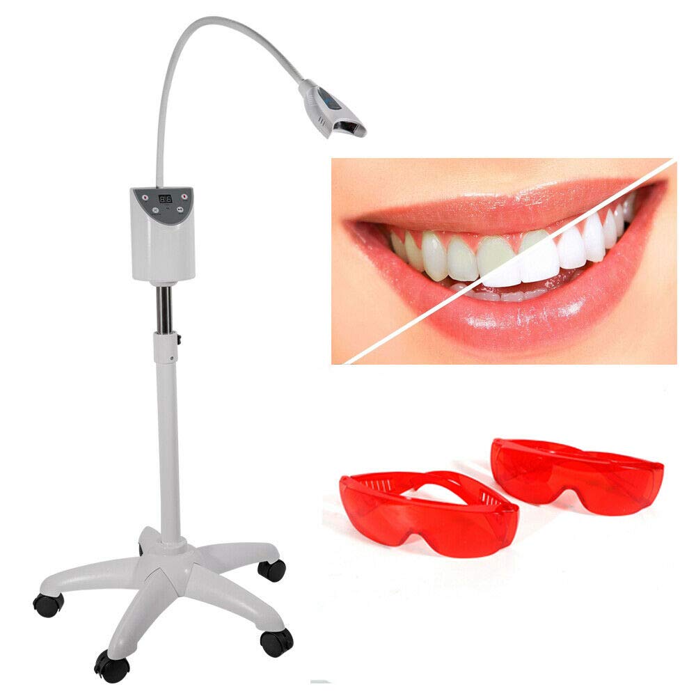 Mobile Teeth Whitening Lamp Teeth Whitener Cold Light Lamp Bleaching Accelerator Oral Care LED Teeth Whitening Machine Floor
