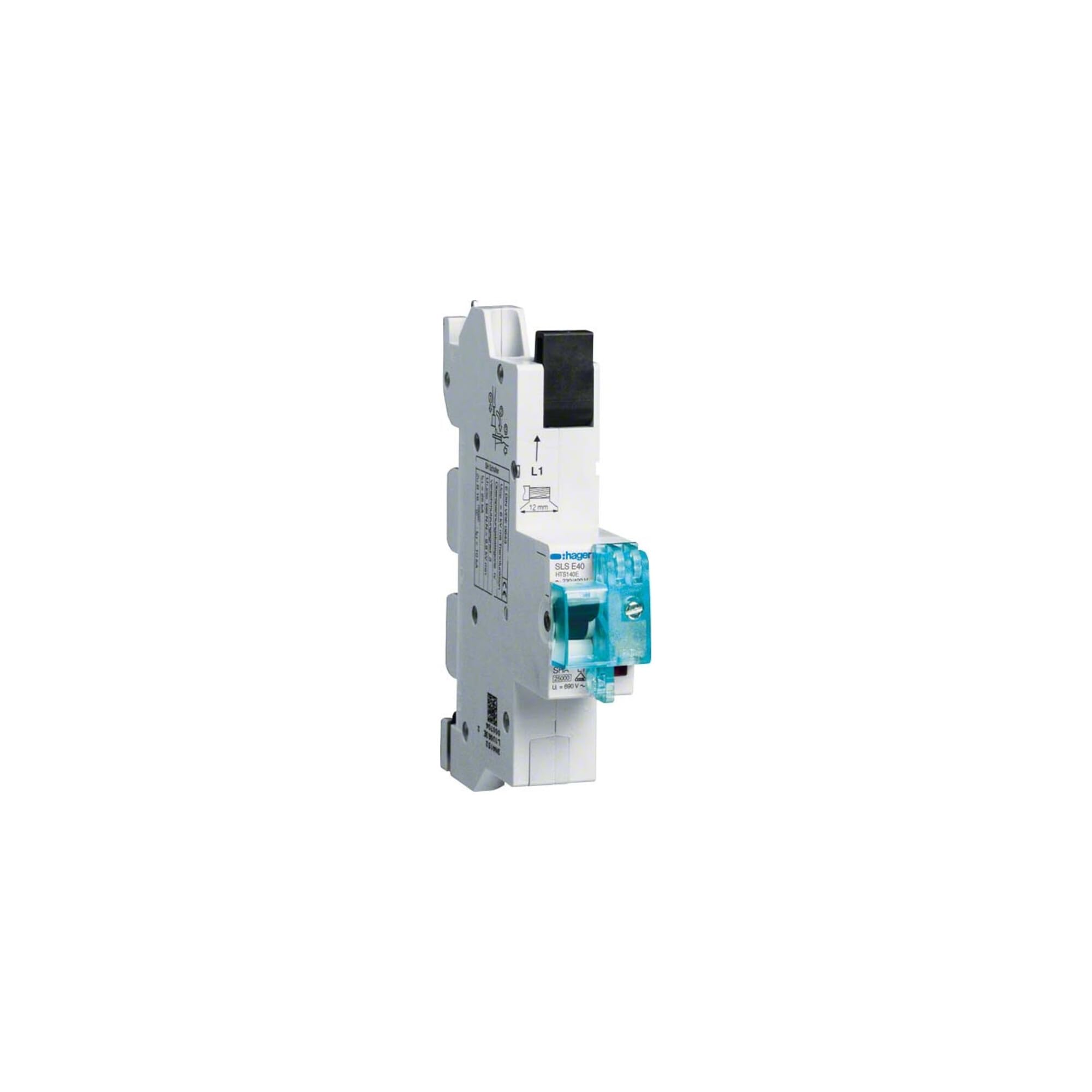 Interrupteur Hager HTS140E 1 bouton pour installation electrique