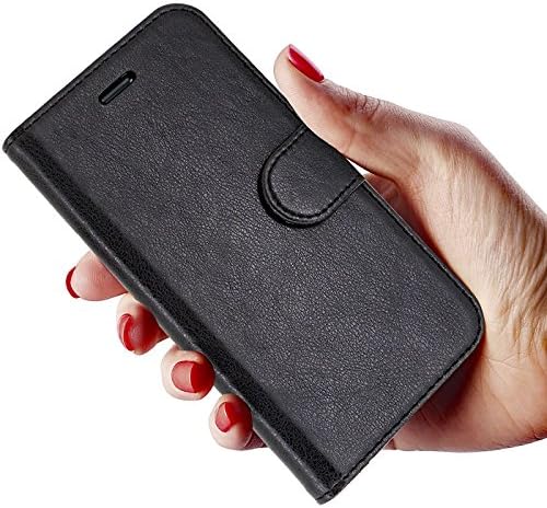 Case Collection Premium Leather Folio Cover for Samsung Galaxy J6 Case 5.6" Magnetic Closure Full Protection Book Design Wallet Flip with [Card Slots] and [Kickstand] for Samsung Galaxy J6 Phone Case