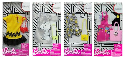 Barbie Fashion Peanuts lot d'habits pour renouveler les tenues