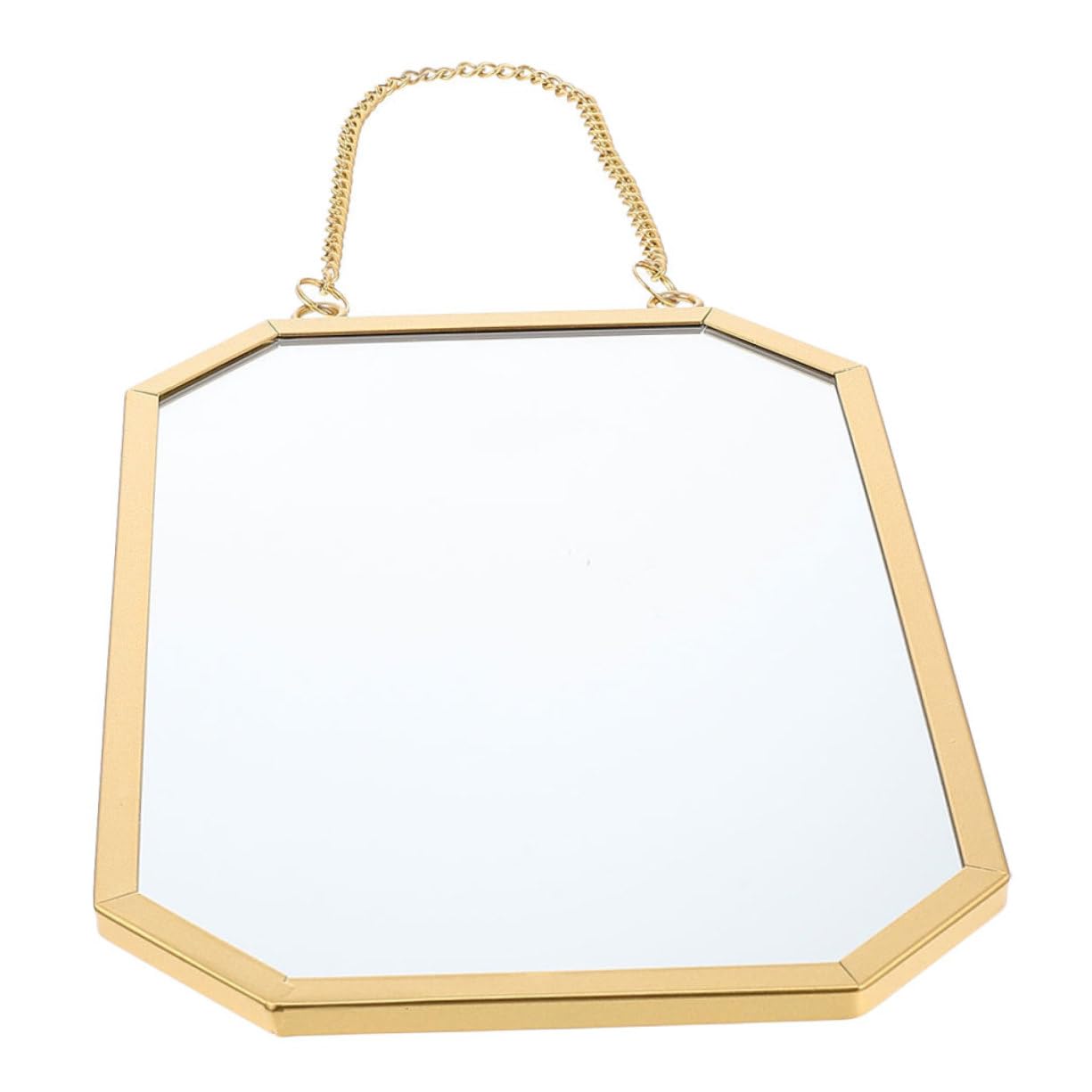 Miroir mural carré en fer idéal pour sublimer une salle de bain moderne ou une entrée