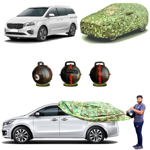 Image of CARBLAZER Compatible for Land Rover Models, Semi-Automatic Full Body Bike Cover,CARBLAZER - Heavy Duty Device | 100% Dust Proof | UV Safe | Water Resistant | Anti-Theft | ScratchProofCover