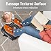 Mind Reader Foot Rest, Under Desk at Work, Ergonomic, Height Adjustable, Office, Plastic, 18