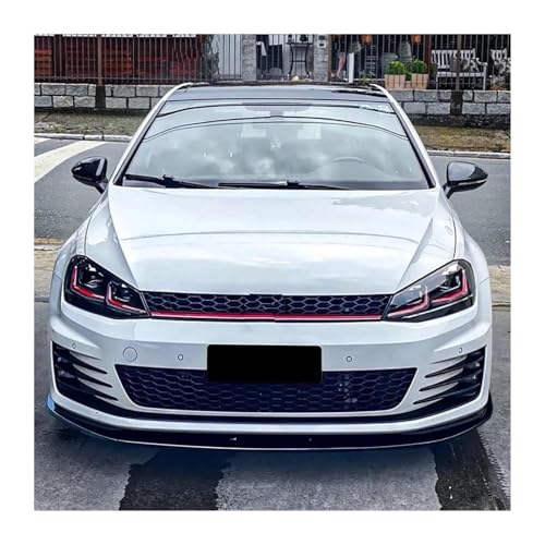 Spoiler avant Golf 7 MK7 diffuseur bas pour masquer et protéger tuning